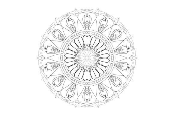 Download Vector Mandala Coloring Pages &amp; Books - Vector mandala Collection