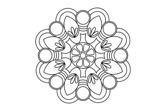 Download Vector Mandala Coloring Pages &amp; Books - Vector mandala Collection