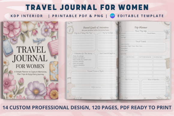 Download Travel Journal for Women | KDP Interiors - Kdp Collection