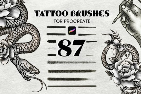 Download Procreate Tattoo Brushes - Tattoo Collection