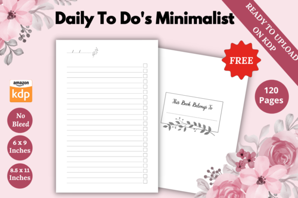 Download FREE Daily to Do List - KDP Interior - Kdp Collection
