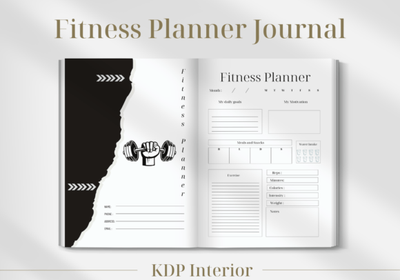 Download Fitness Planner | KDP Interior - Kdp Collection