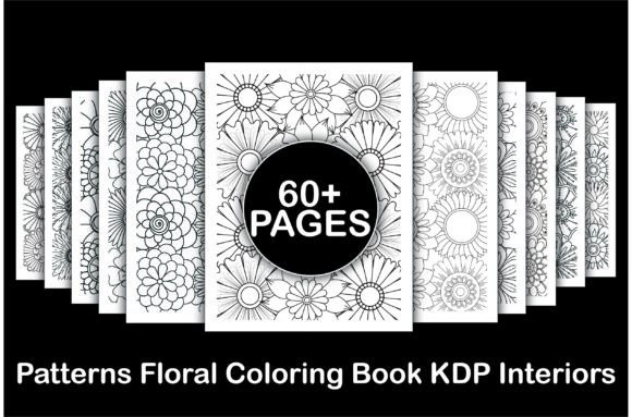 Download 60+ Patterns Floral Coloring Book KDP - Kdp Collection
