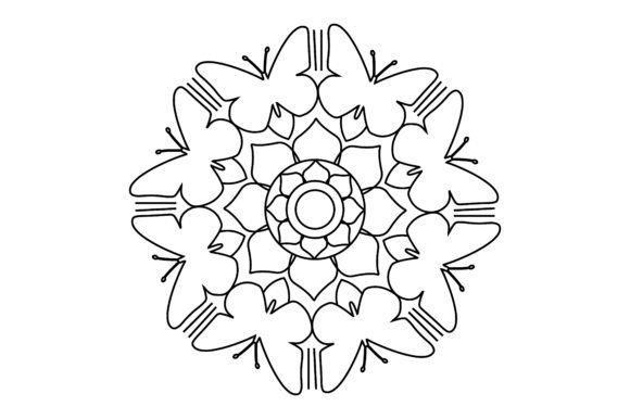 Download Vector Mandala Coloring Pages &amp; Books - Vector mandala Collection