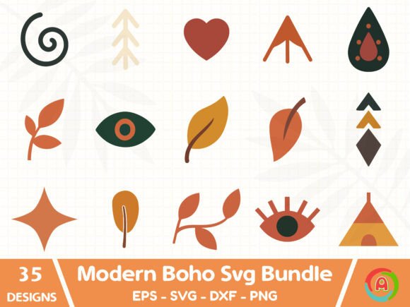 Download Modern Boho Svg Bundle - Modern boho svg Collection