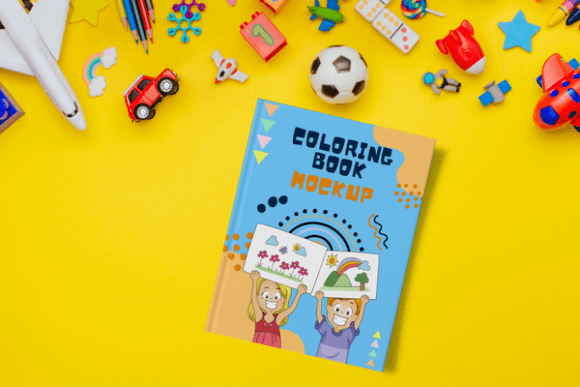 Download Kids Activity Book Mockup | Kdp Mockup - Kdp Collection