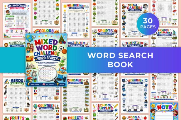 Download Word Search Book KDP Interiors Graphic - Kdp Collection