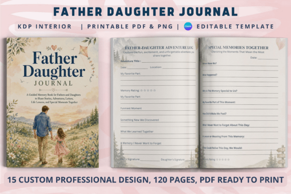 Download Father Daughter Journal | KDP Interiors - Kdp Collection