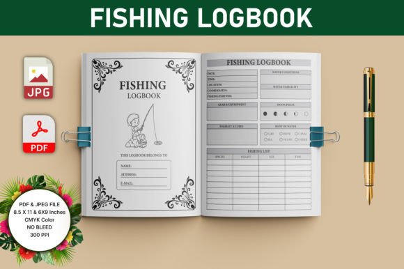 Download FISHING LOGBOOK KDP INTERIOR - Kdp Collection