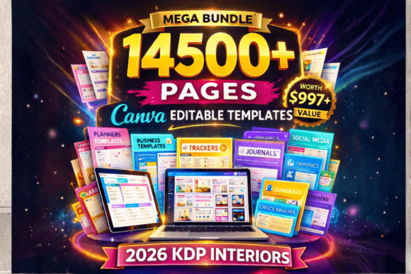 Download 14500+ Canva Editable KDP Interiors 2026 - Kdp Collection