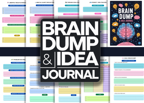 Download Brain Dump &amp; Idea Journal -KDP Interiors - Kdp Collection