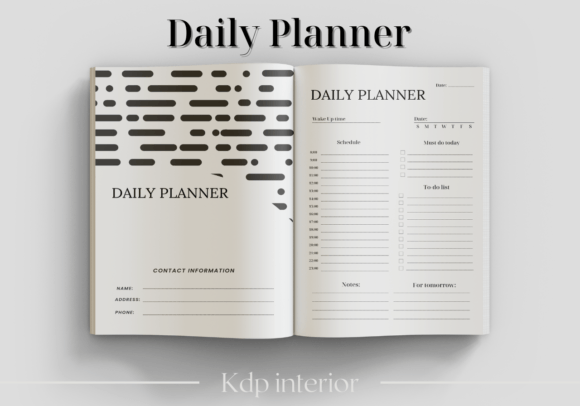 Download Daily Planner - KDP Interior - Kdp Collection