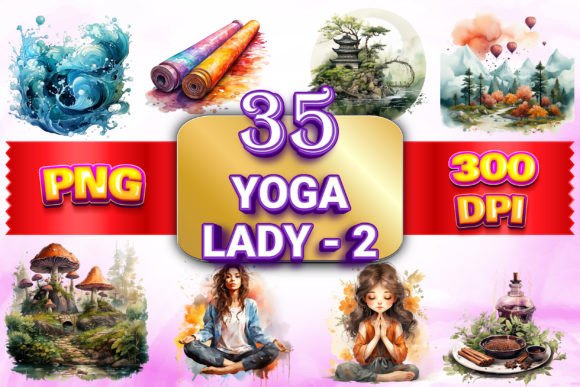 Download Yoga Clipart Bundle 2 - Premium Resources