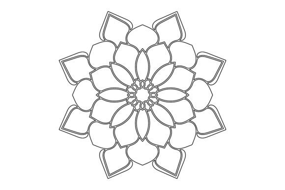 Download Vector Mandala Coloring Pages &amp; Books - Vector mandala Collection