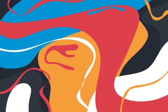 Download Abstract Background in Bright Colors - Bright colors Collection