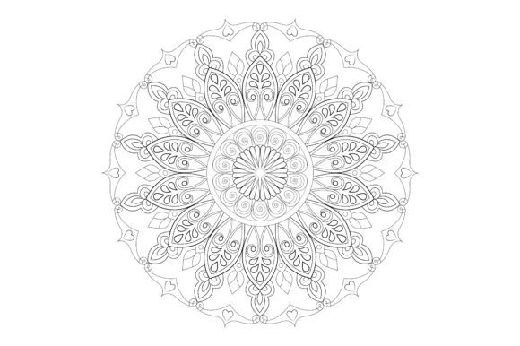 Download Vector Mandala Coloring Pages &amp; Books - Vector mandala Collection
