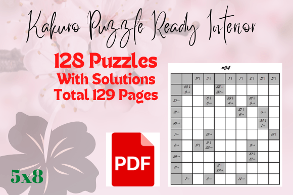 Download Kakuro Puzzle Activity Interior KDP, - Kdp Collection