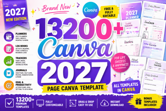 Download 13200+ Canva Page Template | KDP 2027 - Kdp Collection