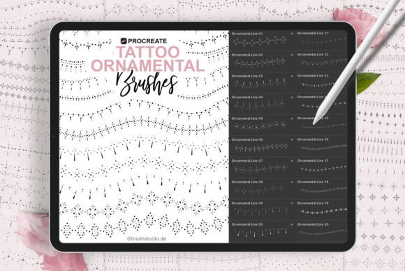 Download Procreate - Ornamental Tattoo Brushes - Tattoo Collection