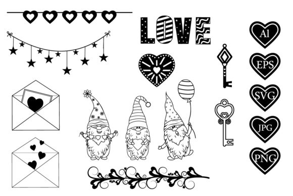 Download Set of Festive Decorative Elements - Decorative elements Collection