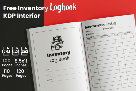 Download Free Inventory Logbook - KDP Interior - Kdp Collection