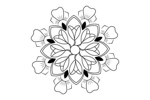 Download Vector Mandala Coloring Pages &amp; Books - Vector mandala Collection