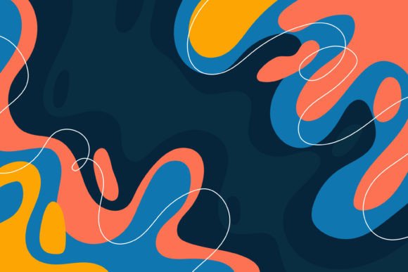 Download Abstract Background in Bright Colors - Bright colors Collection