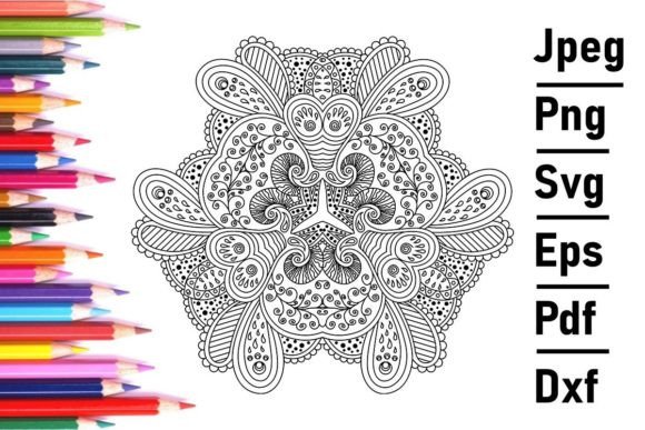 Download Zentangle Vector Mandala - Vector mandala Collection