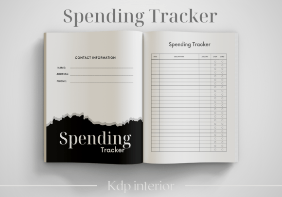 Download Spending Tracker - KDP Interior - Kdp Collection